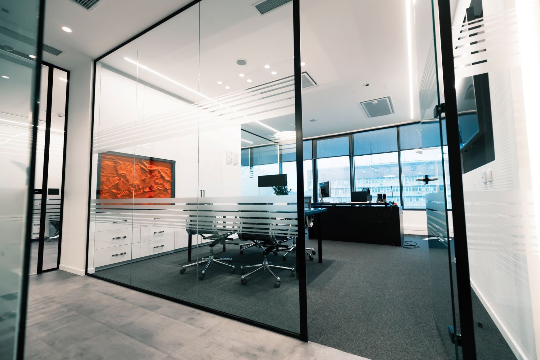 Glass Wall Panels A CostEffective Office Solution