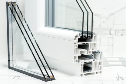 triple glazing insulated glass unit