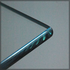 bull-nose glass edge types